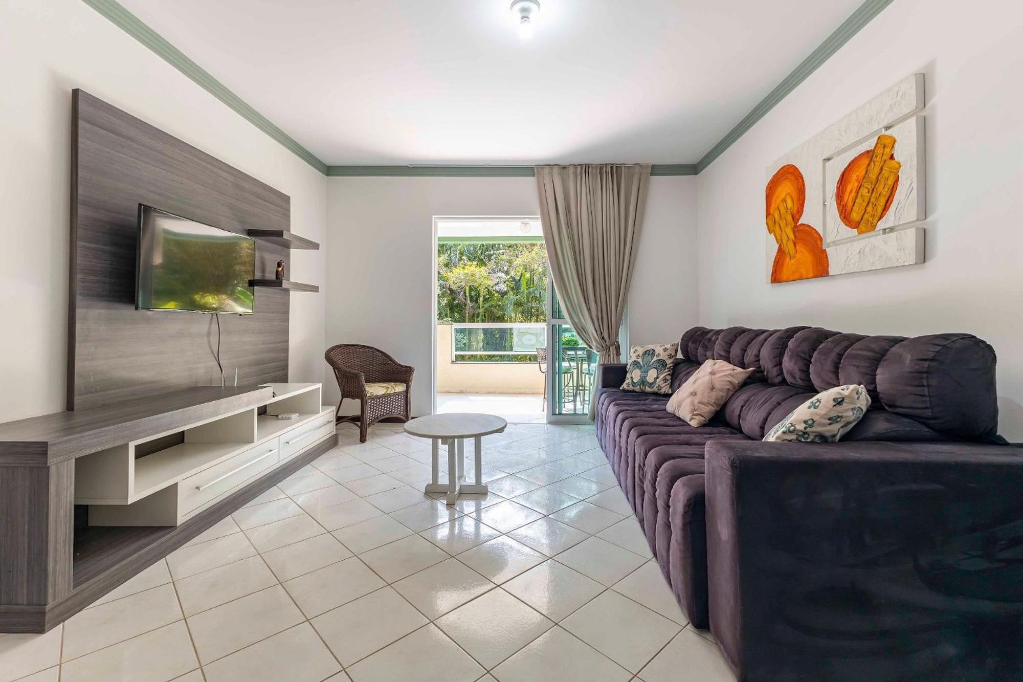Aconchegante apartamento para famílias na Praia da Conceição - 2 Quartos 7 Pessoas Bombinhas Exterior foto